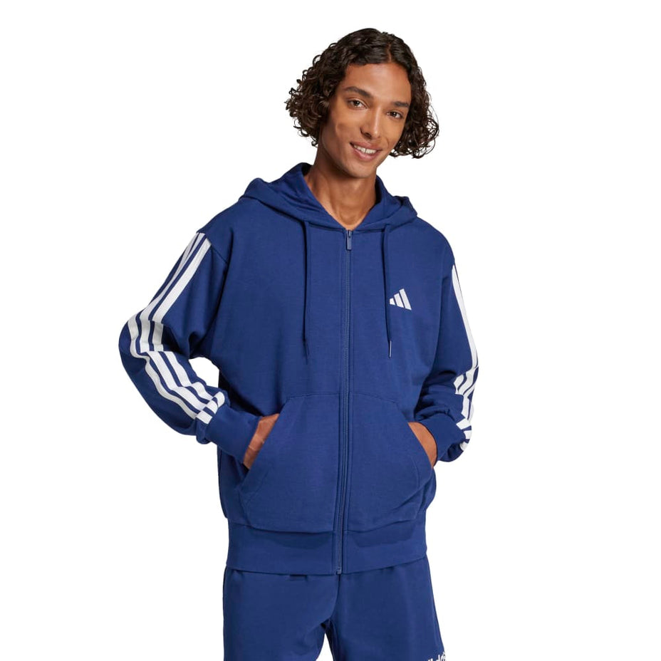 Moletom Adidas Essentials 3 Listras Je6341