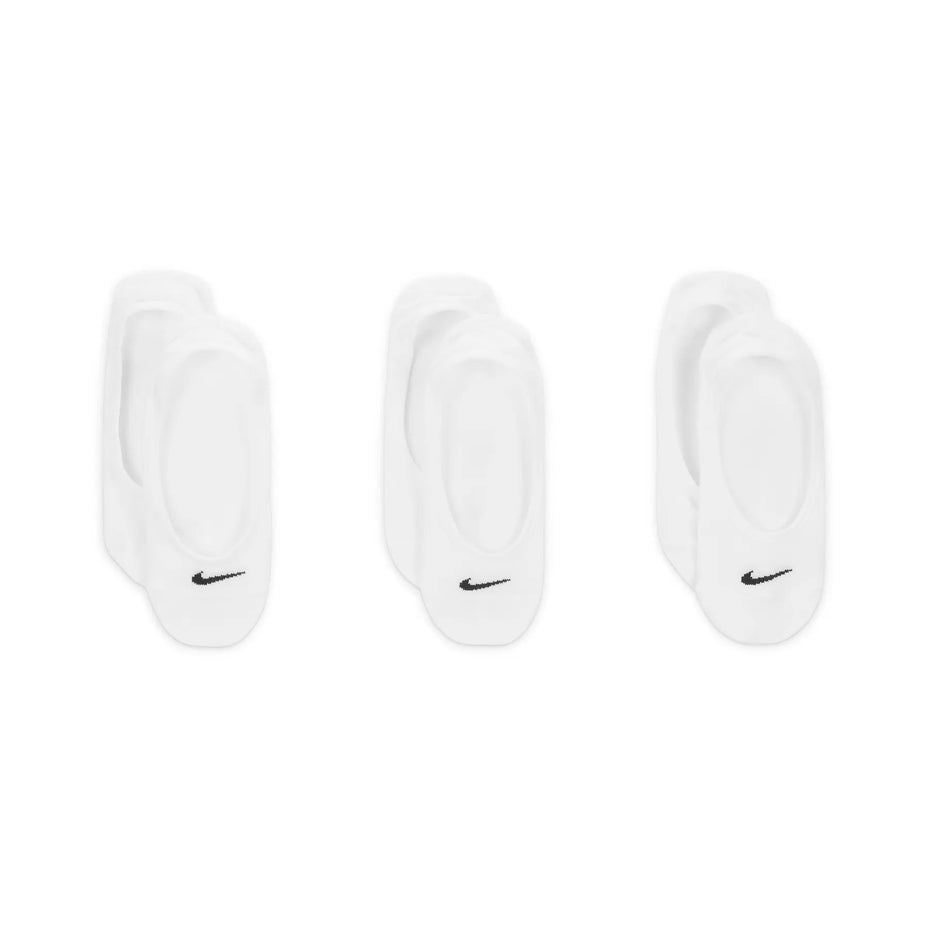 Meia Nike Everyday Lightweight Branco/Preto Sx4863-101