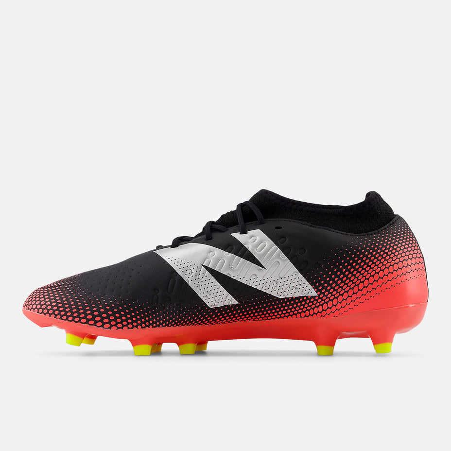 Chuteira New Balance Tekela Magique Fg V4+ St3fr45 — Preto Vermelho